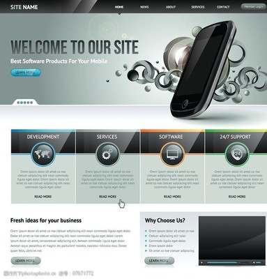 探索網站模板、網頁設計與開發的協同之美